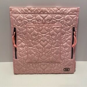 Lug Runner Supreme Bubblegum Pink with Hearts. NWT